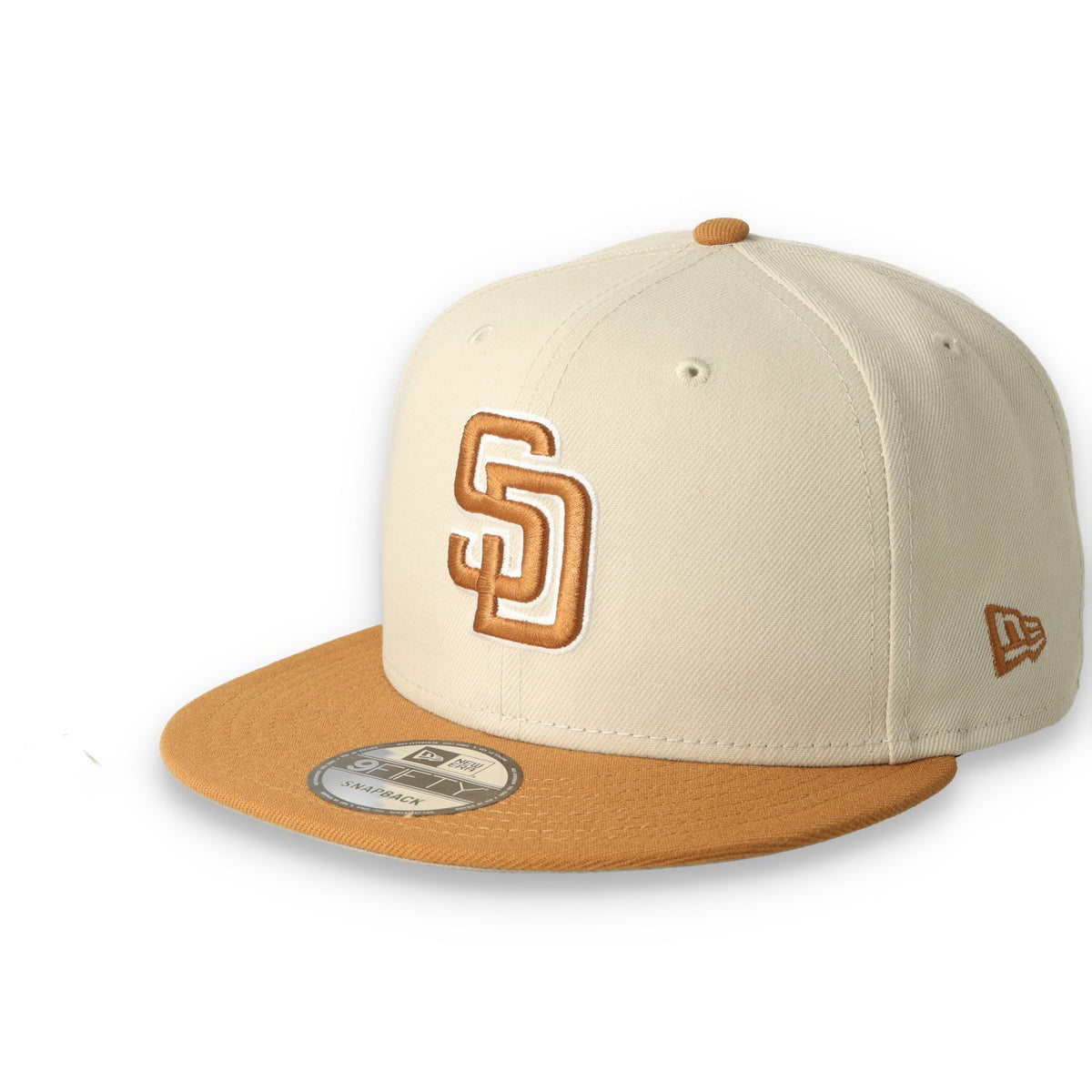 New Era San Diego Padres Color Pack 9FIFTY Snapback Hat-Stone/Light Bronze product image 2, provided for visual reference