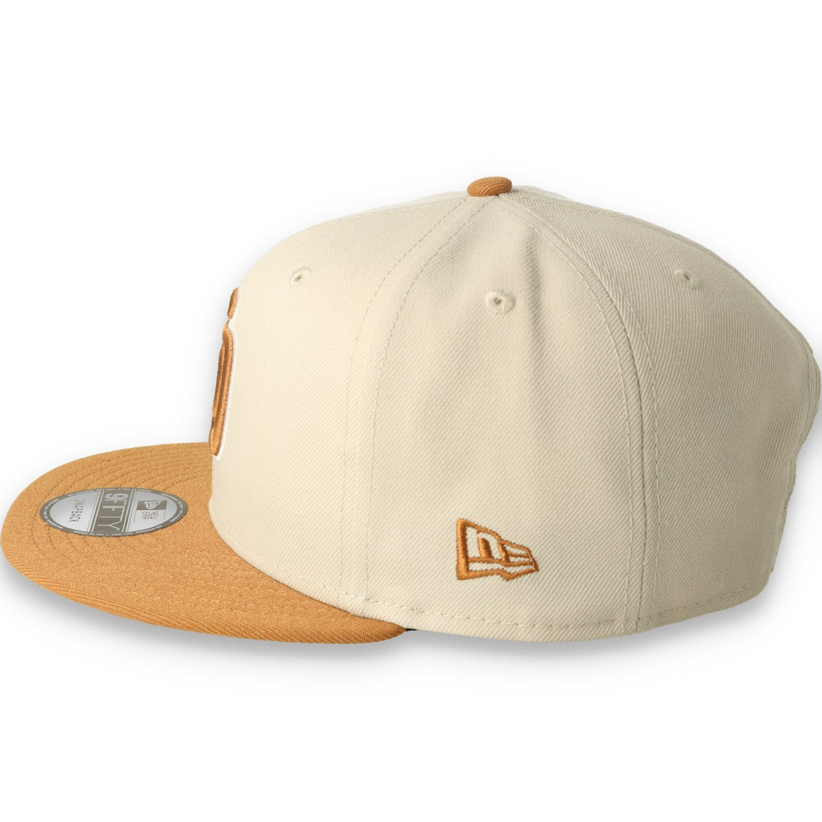New Era San Diego Padres Color Pack 9FIFTY Snapback Hat-Stone/Light Bronze product image 3, provided for visual reference