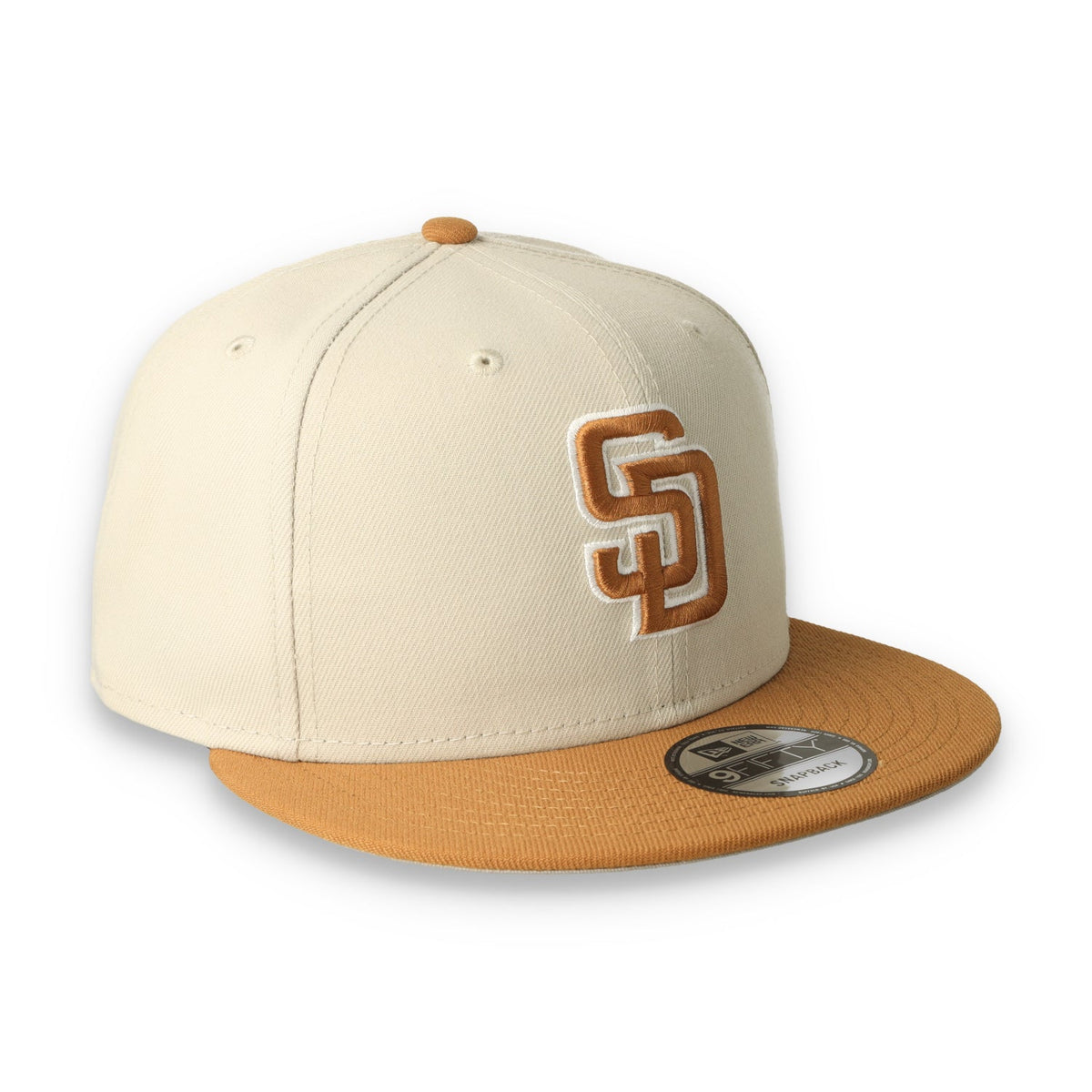 New Era San Diego Padres Color Pack 9FIFTY Snapback Hat-Stone/Light Bronze product image 6, provided for visual reference