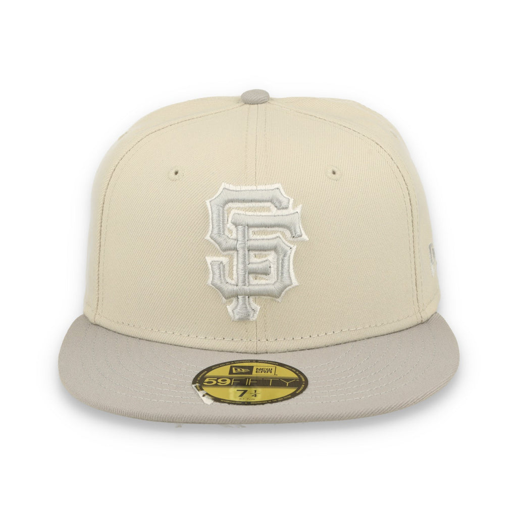 New Era San Francisco Giants TWO-TONE COLOR PACK 59FIFTY Fitted hat-Khaki/Grey product image 1, provided for visual