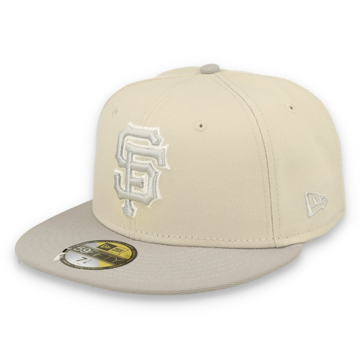 New Era San Francisco Giants TWO-TONE COLOR PACK 59FIFTY Fitted hat-Khaki/Grey product image 2, provided for visual