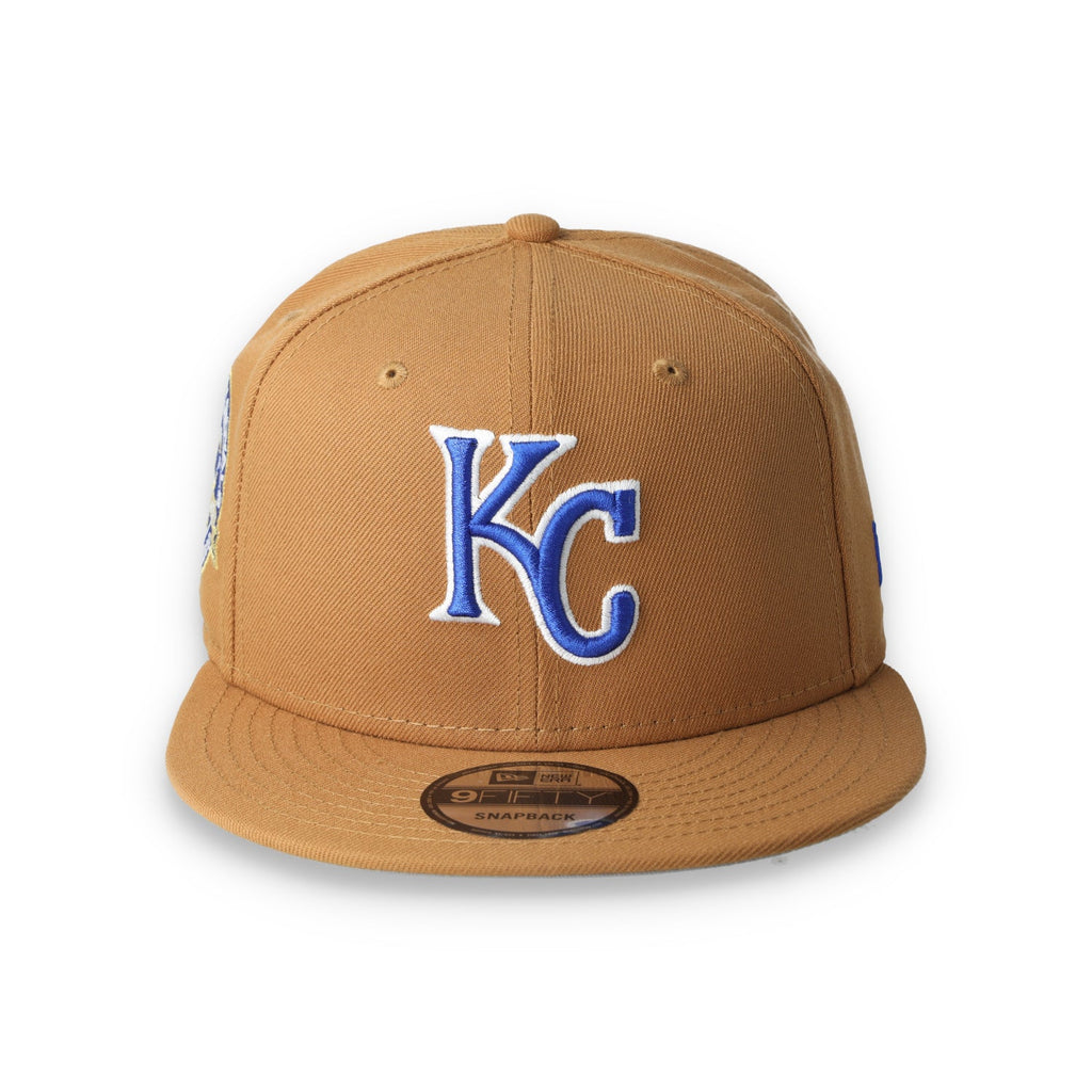 New Era Kansas City Royals Color Pack 9FIFTY Snapback Hat-Light Bronze product image 2, provided for visual reference and