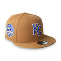 New Era Kansas City Royals Color Pack 9FIFTY Snapback Hat-Light Bronze product image 1, provided for visual reference and