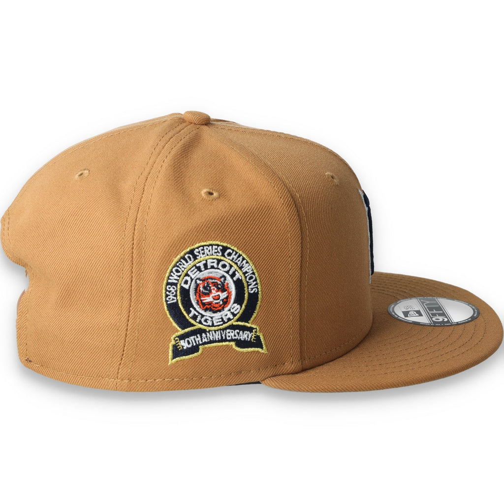 New Era Detroit Tigers Color Pack 9FIFTY Snapback Hat-Light Bronze product image 4, provided for visual reference and
