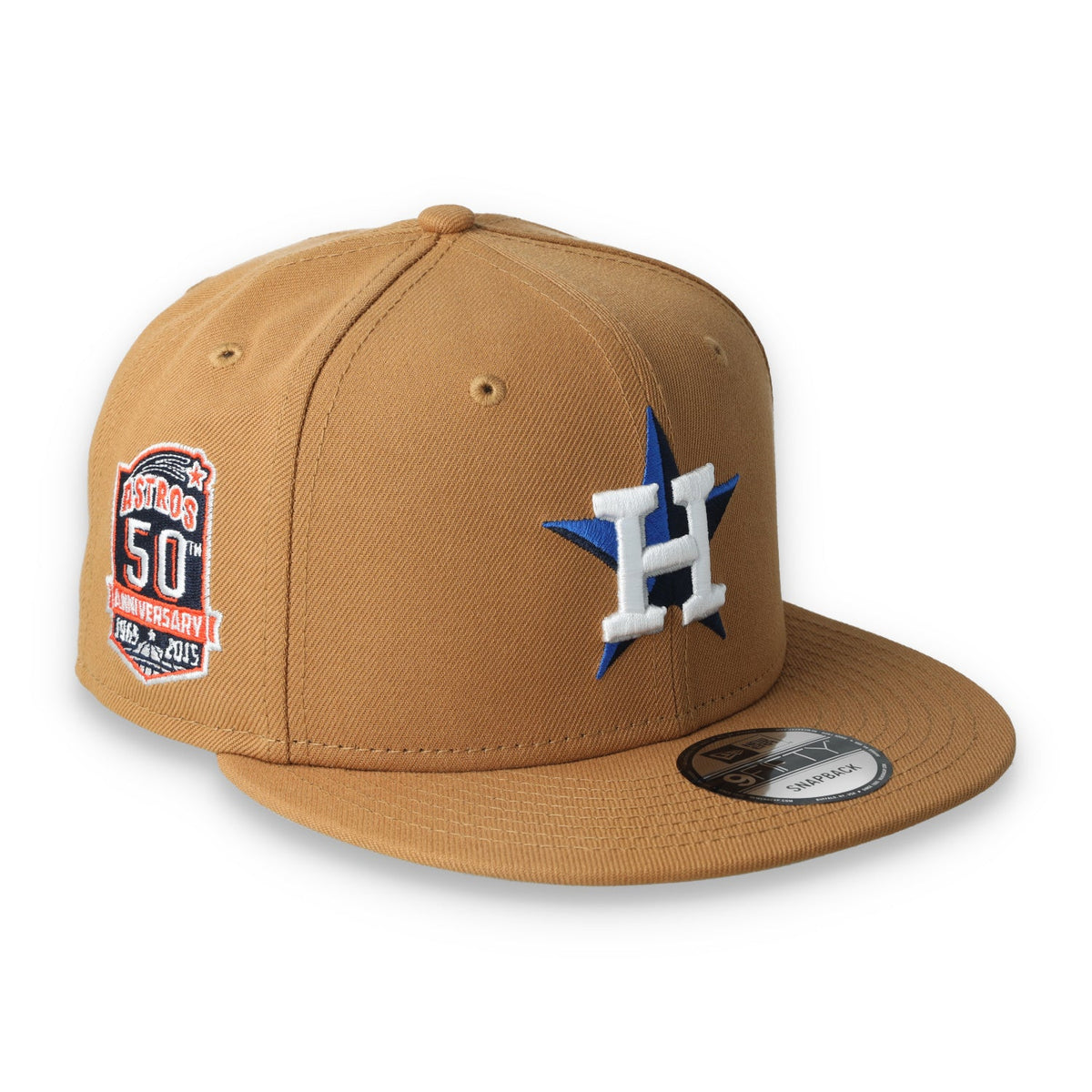 New Era Houston Astros Color Pack 9FIFTY Snapback Hat-Light Bronze product image 1, provided for visual reference and