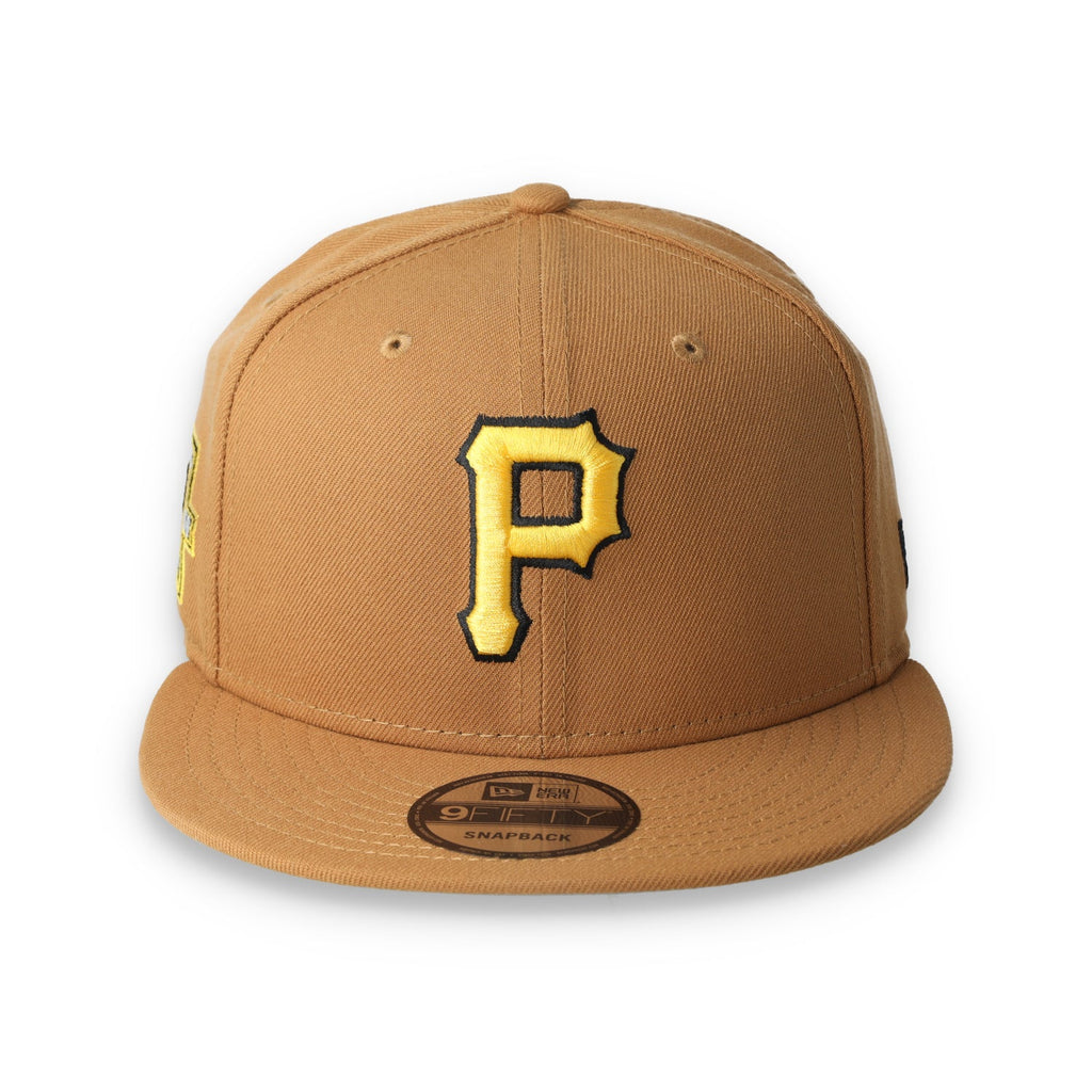 New Era Pittsburgh Pirates Color Pack 9FIFTY Snapback Hat-Light Bronze product image 2, provided for visual reference and