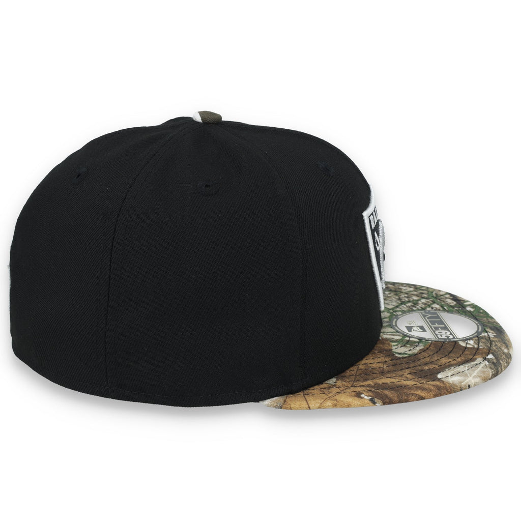 New Era Las Vegas Raiders Realtree Camo 59FIFTY Fitted Hat product image 5, provided for visual reference and product detail