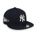 New Era New York Yankess Pennant Side Patch 59FIFTY Fitted Hat product image 1, provided for visual reference and product