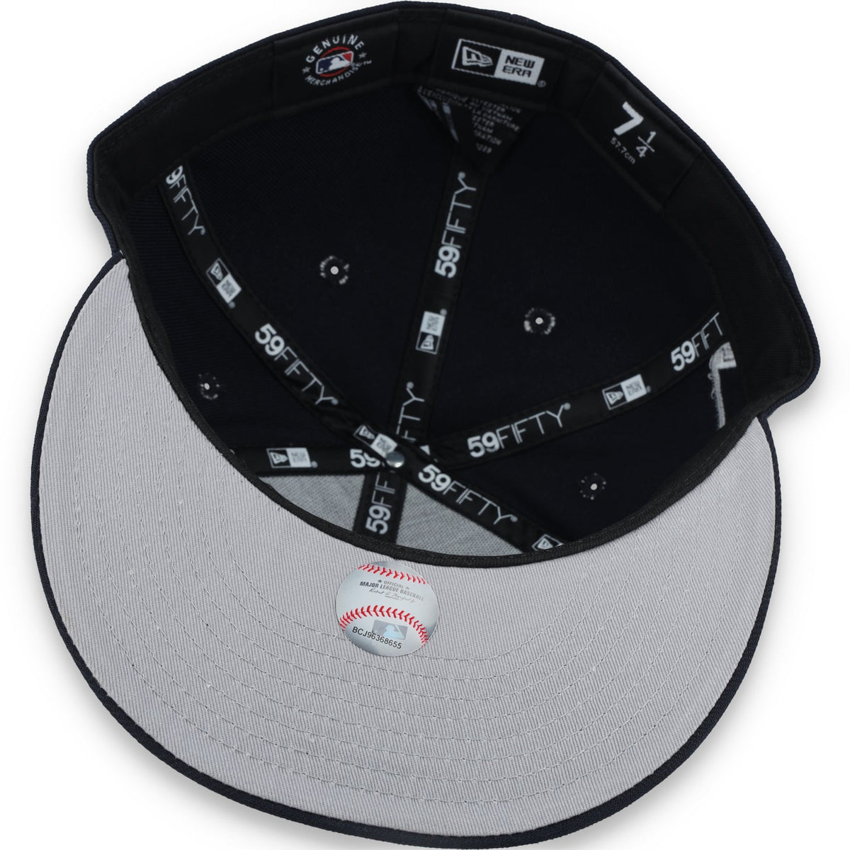 New Era New York Yankess Pennant Side Patch 59FIFTY Fitted Hat product image 7, provided for visual reference and product