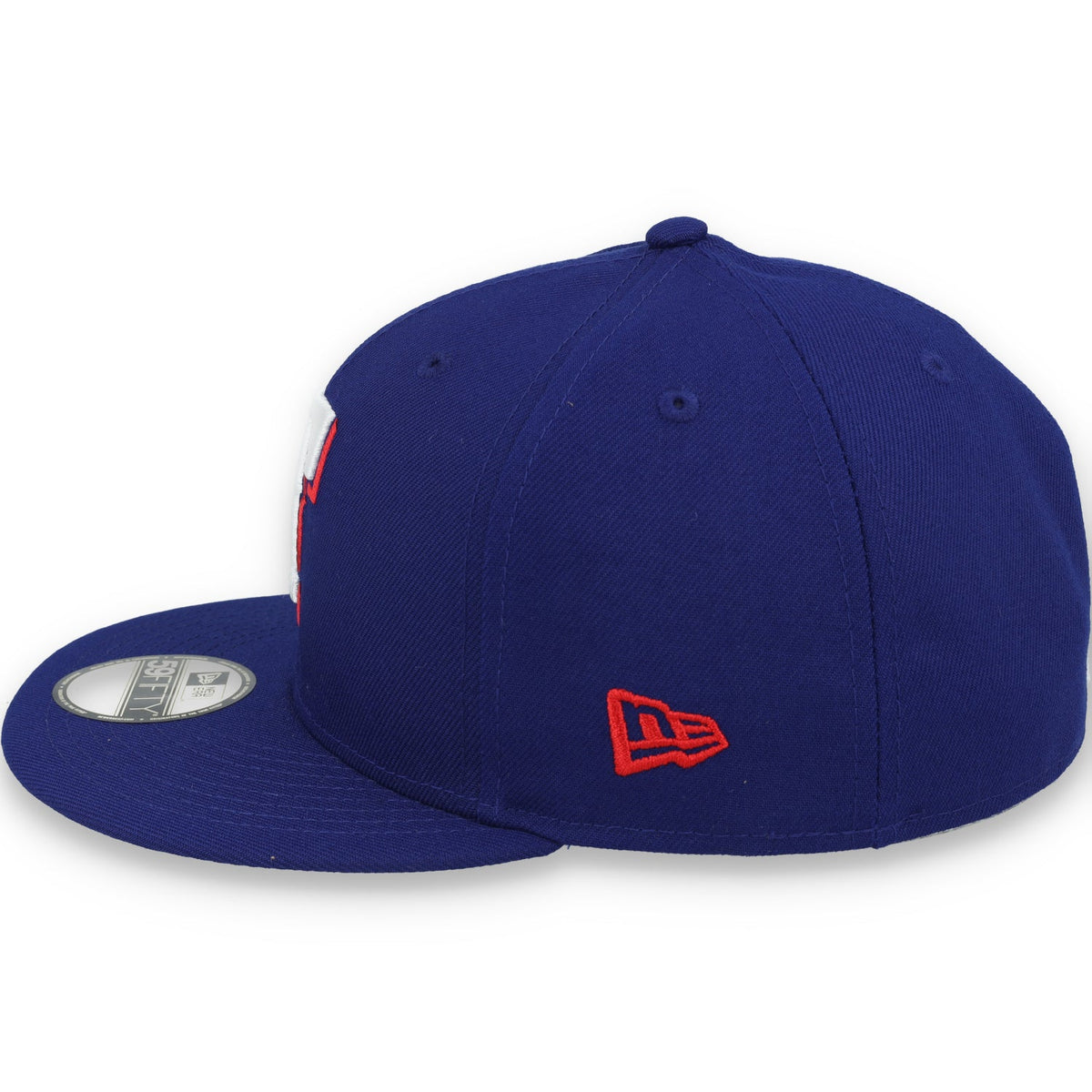 New Era Texas Rangers Pennant Side Patch 59FIFTY Fitted Hat product image 4, provided for visual reference and product