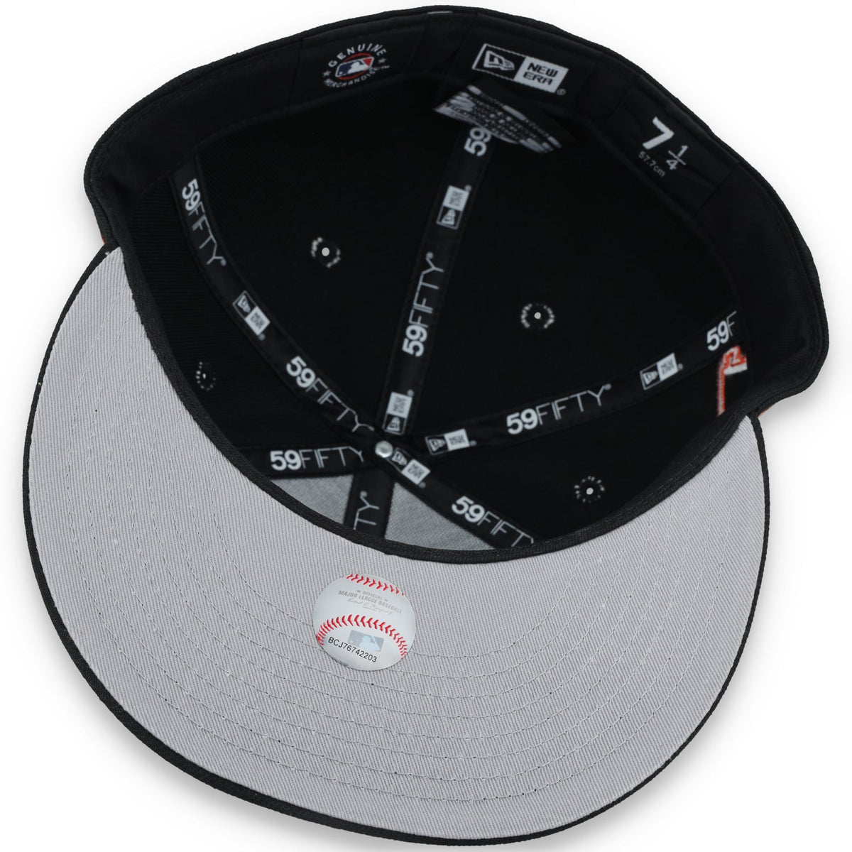 New Era San Francisco Giants Pennant Side Patch 59FIFTY Fitted Hat product image 7, provided for visual reference and