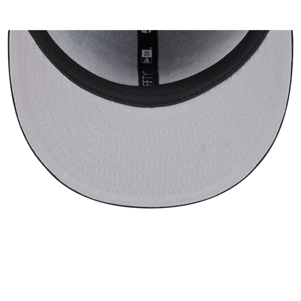 New Era Las Vegas Raiders Script Sided 59FIFTY Fitted Hat product image 7, provided for visual reference and product detail