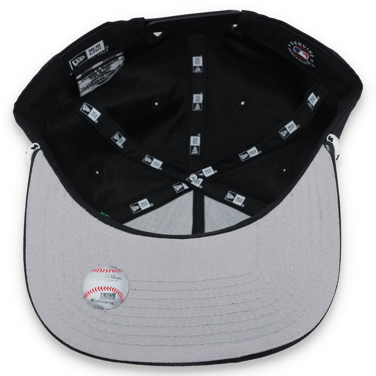 New Era Chicago White Sox Golfer Team Rope Snapback Hat - Black product image 7, provided for visual reference and product