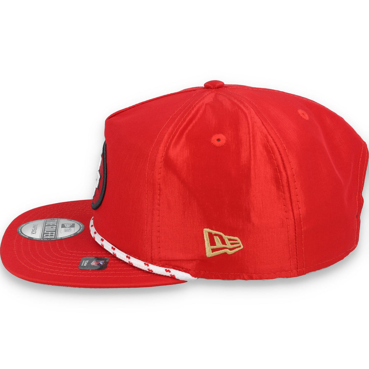 New Era San Francisco 49ers Golfer Team Rope Snapback Hat - Red product image 4, provided for visual reference and product