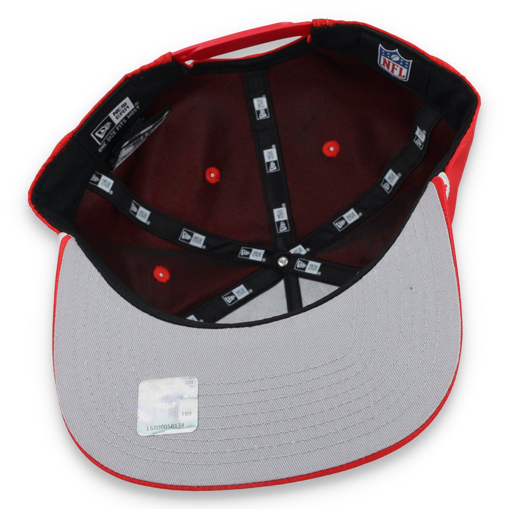 New Era San Francisco 49ers Golfer Team Rope Snapback Hat - Red product image 7, provided for visual reference and product