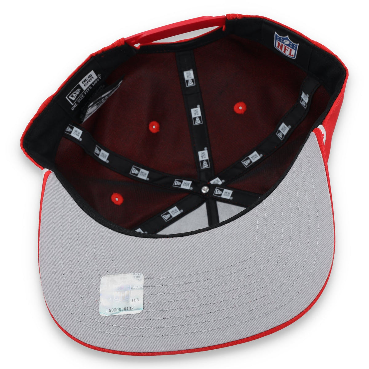 New Era San Francisco 49ers Golfer Team Rope Snapback Hat - Red product image 7, provided for visual reference and product