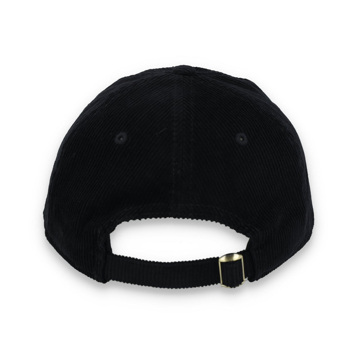 New Era New York Yankees Corduroy 9TWENTY Adjustable Hat-Black/White product image 5, provided for visual reference and