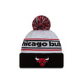 Chicago Bulls Banded 19884 Pom Knit Hat product image 1, provided for visual reference and product detail review