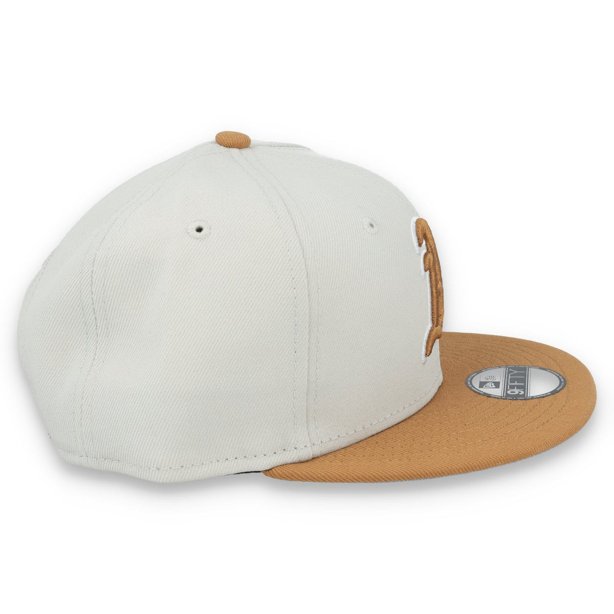 New Era Youth Oakland Athletics Color Pack 9FIFTY Snapback Hat-Stone/Light Bronze product image 6, provided for visual