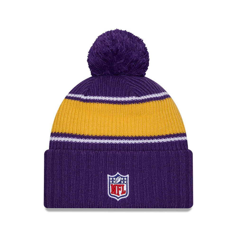 Minnesota Vikings On-Field 2024 New Era Winter Knit product image 2, provided for visual reference and product detail review