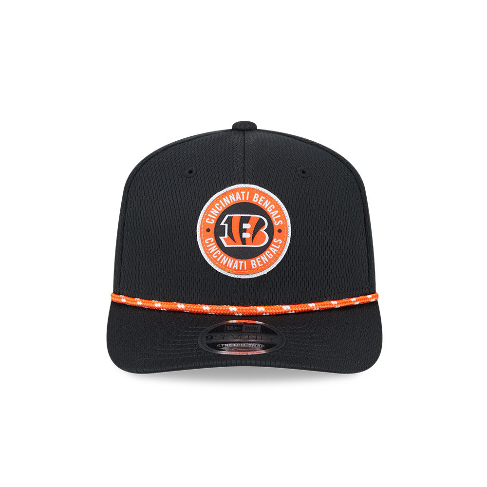 Cincinatti Bengals 2024 Sideline New Era 9SEVENTY Rope Hat product image 2, provided for visual reference and product detail