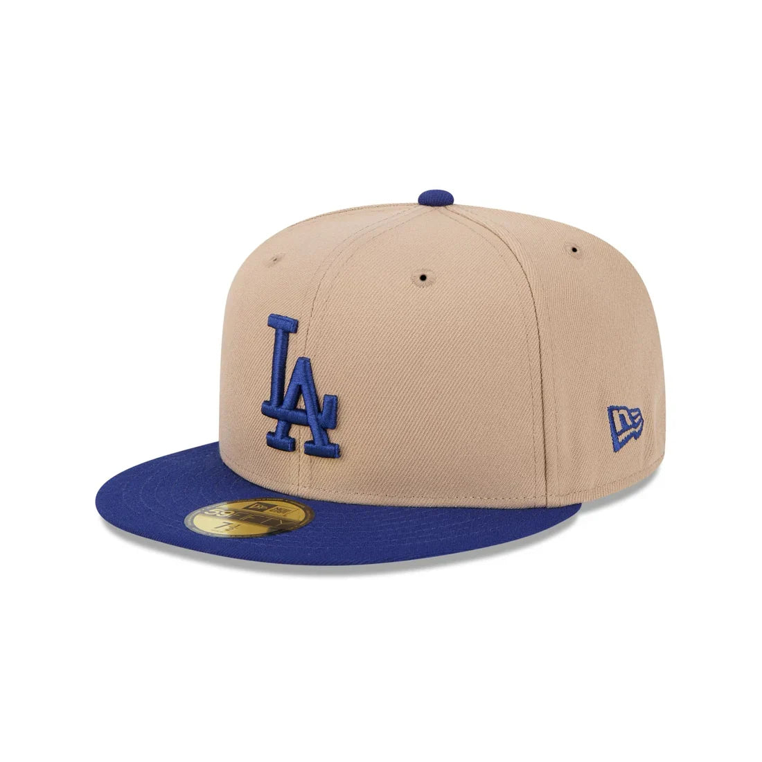 New Era Los Angeles Dodgers 59FIFTY Fitted Hat-Camel product image 2, provided for visual reference and product detail review
