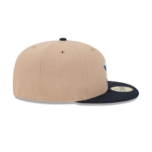 New Era Houston Astros 59FIFTY Fitted Hat-Camel product image 5, provided for visual reference and product detail review