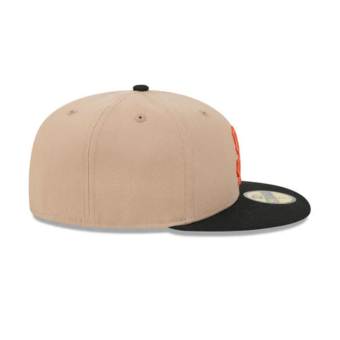 New Era San Francisco Giants 59FIFTY Fitted Hat-Camel product image 5, provided for visual reference and product detail