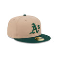 New Era Oakland Athletics 59FIFTY Fitted Hat-Camel product image 1, provided for visual reference and product detail review