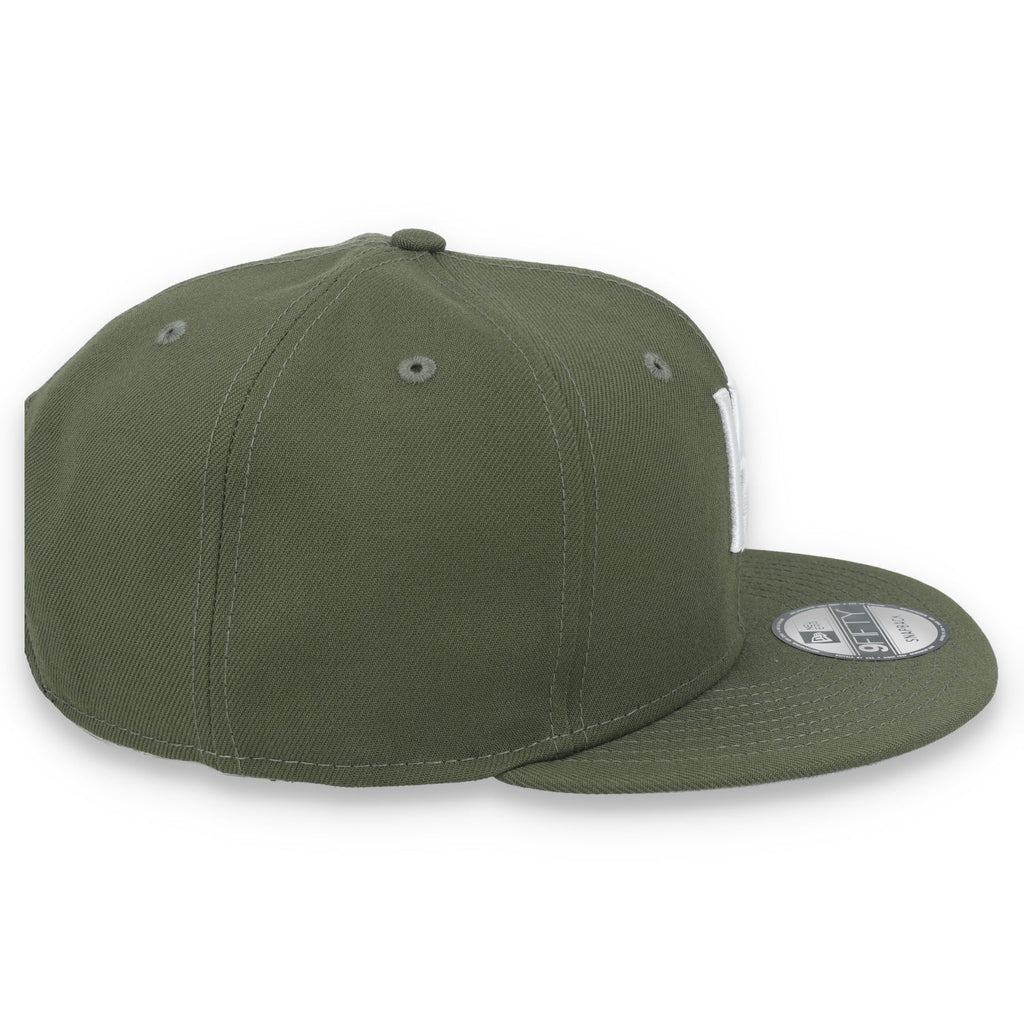 New Era Kansas City Royals 9FIFTY Snapback Hat- Olive Green product image 6, provided for visual reference and product