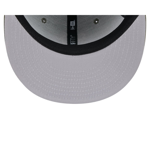 New Era Los Angeles Dodgers 9FIFTY Snapback Hat- Olive Green product image 6, provided for visual reference and product