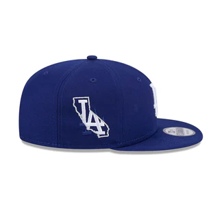 New Era Los Angeles Dodgers State Outline 9FIFTY Snapback Hat product image 6, provided for visual reference and product