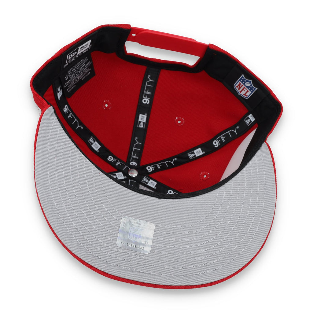 New Era San Francisco 49ers State Outline 9FIFTY Snapback Hat product image 7, provided for visual reference and product