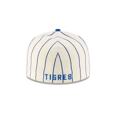 New Era Tigres UANL Retro Pinstripe 59FIFTY Fitted Hat product image 6, provided for visual reference and product detail