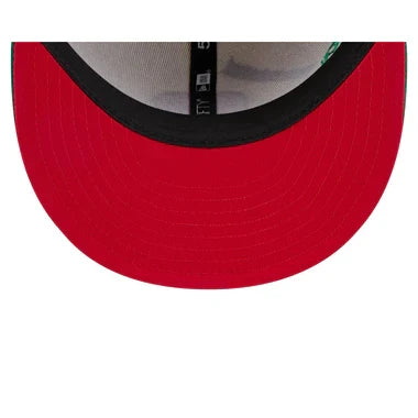 New Era Mexico Anniversary Logos 59FIFTY Fitted Hat-White/Green product image 7, provided for visual reference and product