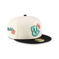 New Era Diablos Rojos Del Mexico 2-Tone Rose 59FIFTY Fitted Hat product image 1, provided for visual reference and product
