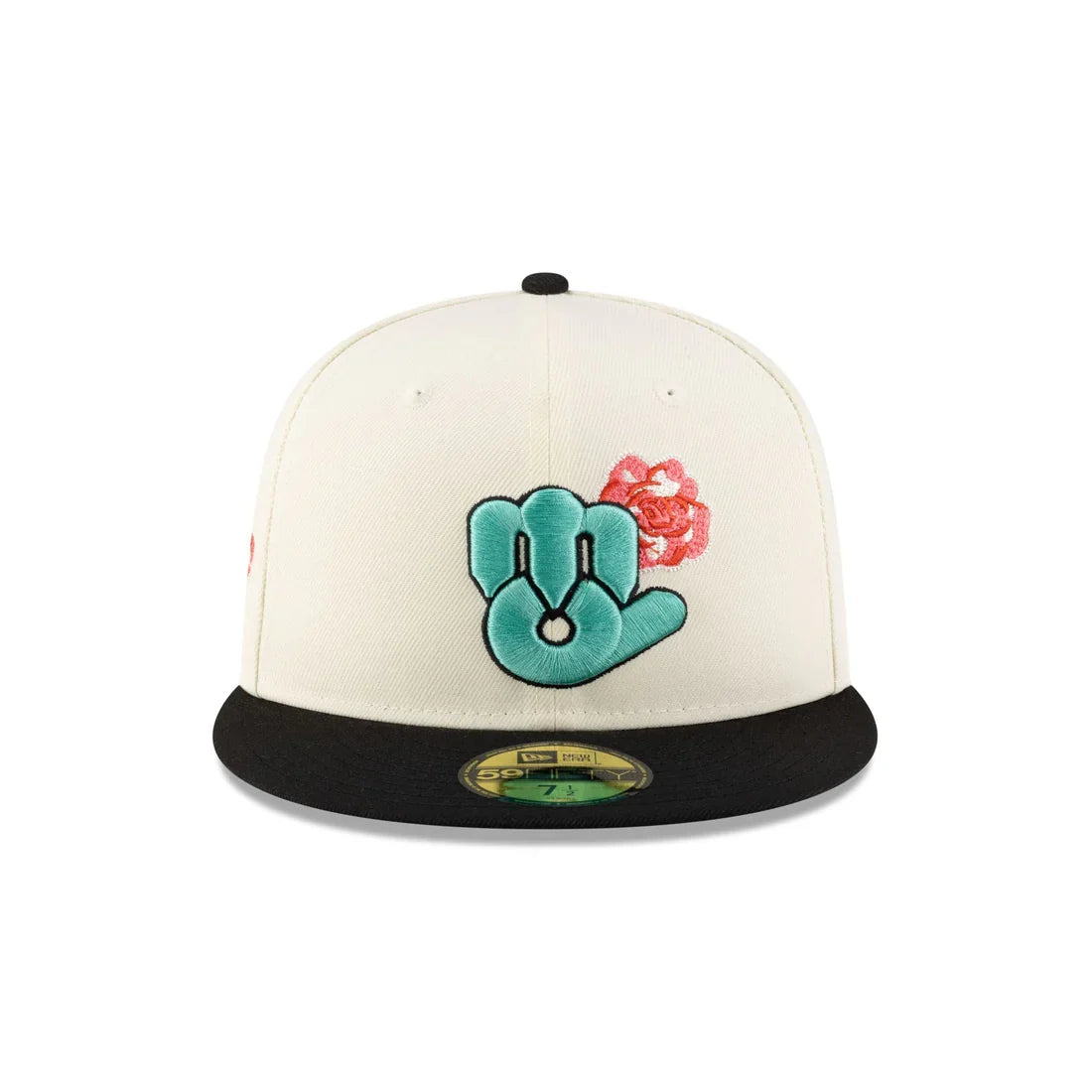 New Era Diablos Rojos Del Mexico 2-Tone Rose 59FIFTY Fitted Hat product image 3, provided for visual reference and product