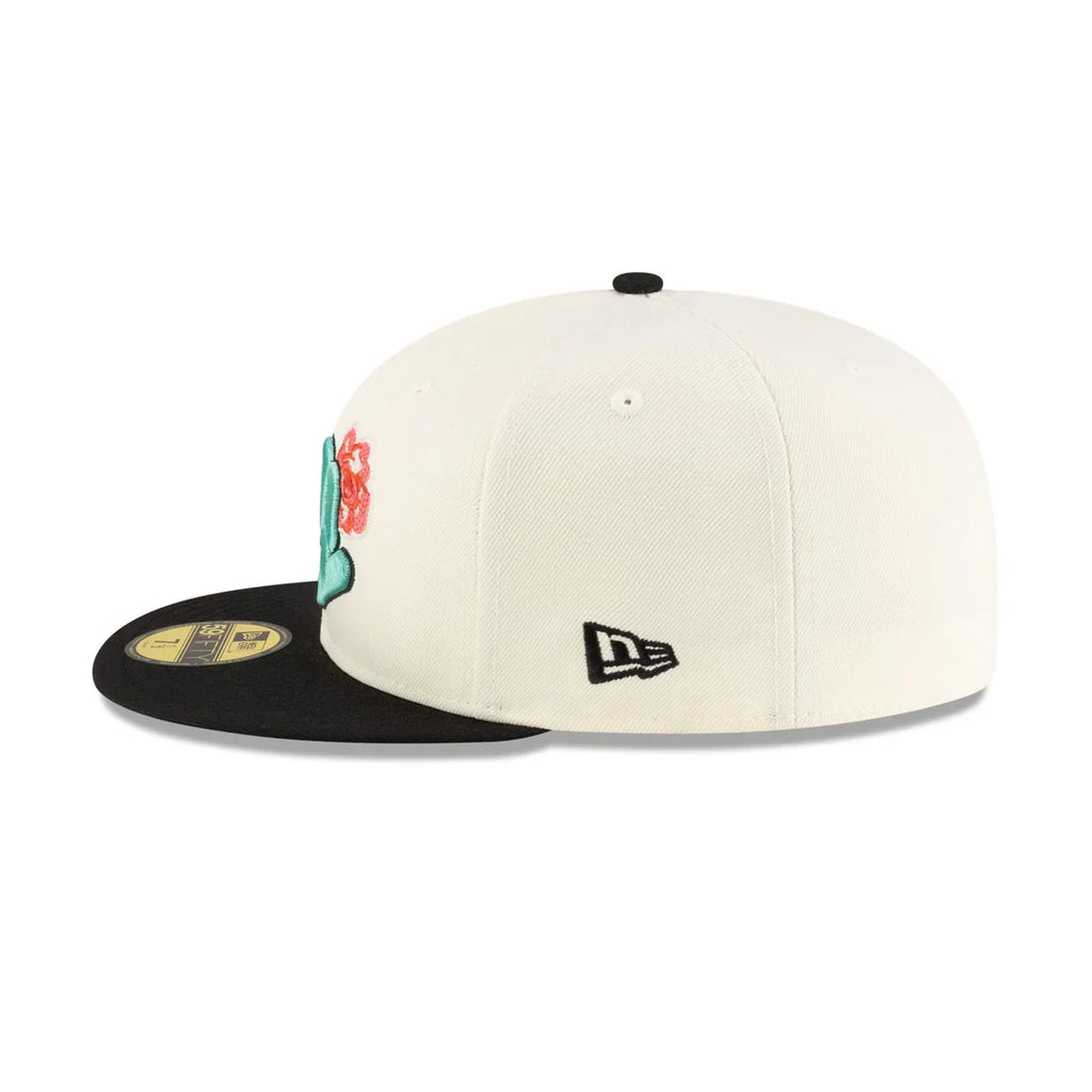 New Era Diablos Rojos Del Mexico 2-Tone Rose 59FIFTY Fitted Hat product image 4, provided for visual reference and product