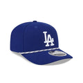 New Era Los Angeles Dodgers Rope 9SEVENTY Stretch-Snap Trucker Hat product image 1, provided for visual reference and