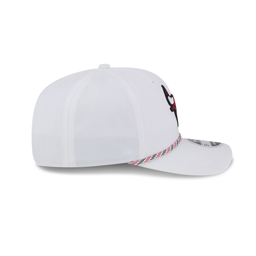 Chicago Bulls New Era 9SEVENTY White Multi Rope Stretch-Snap Adjustable Hat product image 5, provided for visual reference