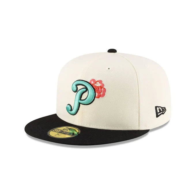 New Era Pericos De Puebla 2-Tone Rose 59FIFTY Fitted Hat product image 2, provided for visual reference and product detail
