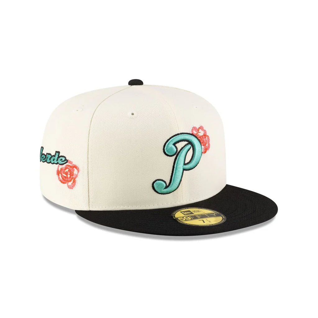New Era Pericos De Puebla 2-Tone Rose 59FIFTY Fitted Hat product image 1, provided for visual reference and product detail