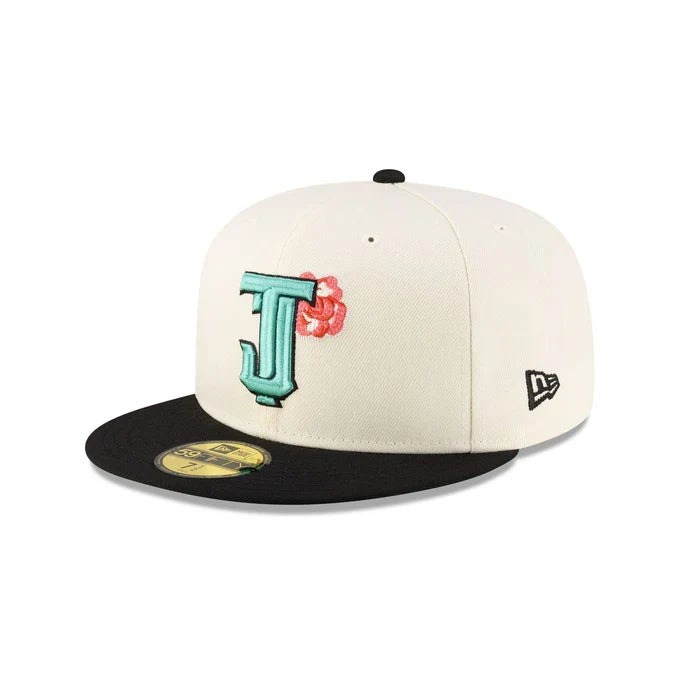 New Era Toros De Tijuana 2-Tone Rose 59FIFTY Fitted Hat product image 2, provided for visual reference and product detail