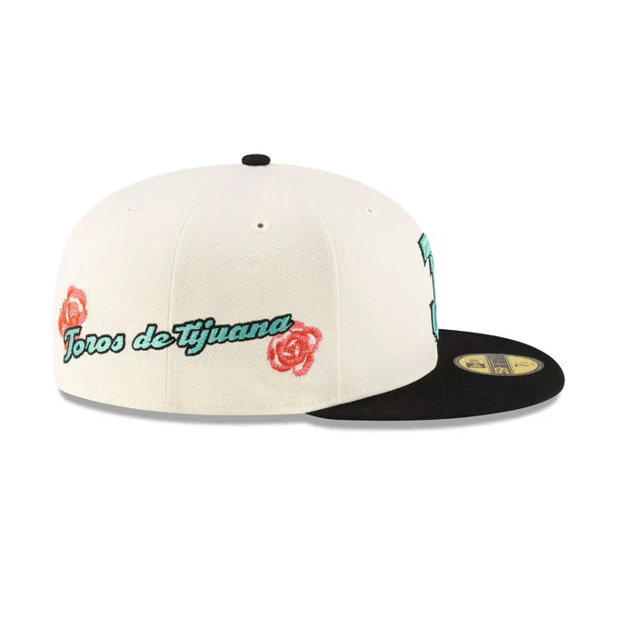 New Era Toros De Tijuana 2-Tone Rose 59FIFTY Fitted Hat product image 4, provided for visual reference and product detail