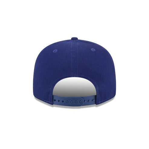 New Era Los Angeles Dodgers Cotton Canvas 9FIFTY Split Panel Trucker Hat product image 6, provided for visual reference and