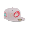 New Era Charros De Jalisco Stacked Wordmark 59FIFTY Fitted Hat-Pink product image 1, provided for visual reference and