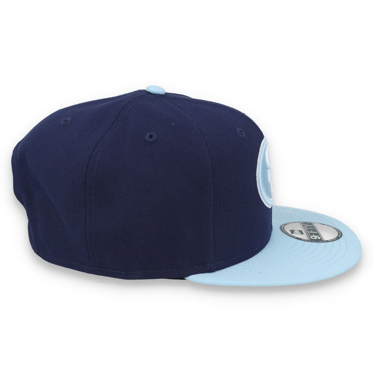 New Era San Francisco 49ers 2-Tone Color Pack 9FIFTY Snapback Hat-Navy/Light Blue product image 5, provided for visual