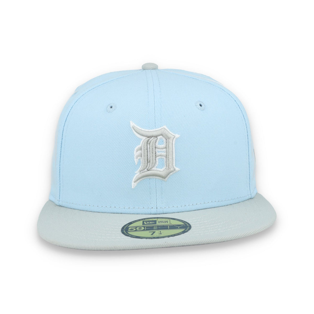New Era Detroit Tigers 2-Tone Color Pack 59FIFTY Fitted Hat-Light Blue/Gray product image 2, provided for visual reference