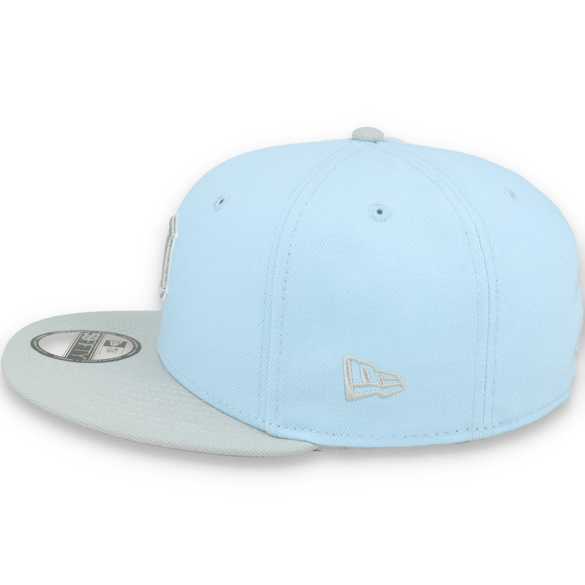 New Era Detroit Tigers 2-Tone Color Pack 59FIFTY Fitted Hat-Light Blue/Gray product image 4, provided for visual reference