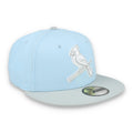New Era St. Louis Cardinals 2-Tone Color Pack 59FIFTY Fitted Hat-Light Blue/Gray product image 1, provided for visual